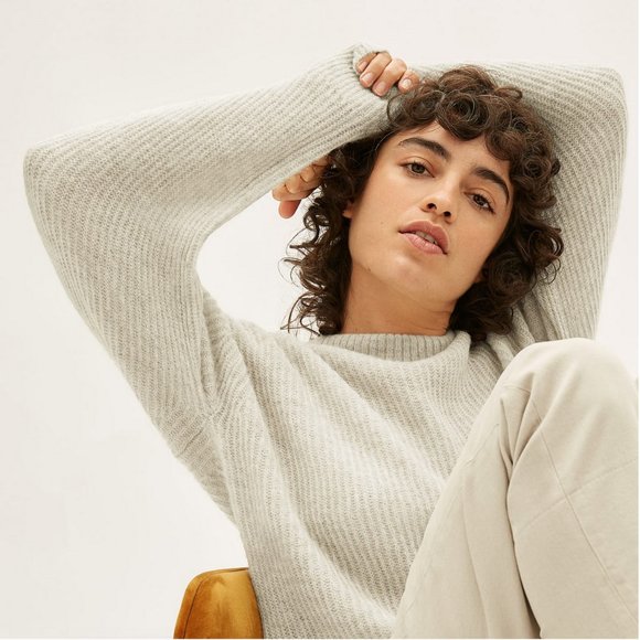 Everlane Sweaters - Everlane Oversized Alpaca Crew